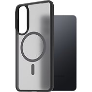 AlzaGuard Matte Case Compatible with Magsafe for Samsung Galaxy S25 EDGE black - Phone Cover