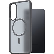 AlzaGuard Matte Case Compatible with Magsafe for Samsung Galaxy S25 EDGE grey - Phone Cover