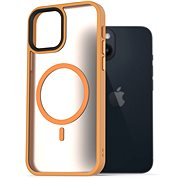 AlzaGuard Matte Case iPhone 14 MagSafe sárga tok - Telefon tok
