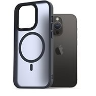 AlzaGuard Matte Case Compatible with MagSafe für iPhone 14 Pro dunkelblau - Handyhülle
