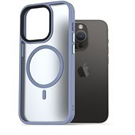 AlzaGuard Matte Case iPhone 14 Pro MagSafe világoskék tok - Telefon tok