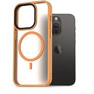 AlzaGuard Matte Case Compatible with MagSafe pre iPhone 14 Pro žltý - Kryt na mobil