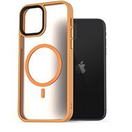 AlzaGuard Matte Case Compatible with Magsafe pro iPhone 11 žlutý - Phone Cover