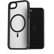AlzaGuard Matte Case Compatible with Magsafe für das iPhone 7 / 8 / SE 2020 / SE 2022 schwarz - Handyhülle