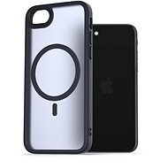 AlzaGuard Matte Case Compatible with Magsafe für das iPhone 7 / 8 / SE 2020 / SE 2022 dunkelblau - Handyhülle