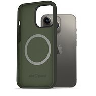 AlzaGuard Magnetic Silicone Case for iPhone 13 Pro Green - Phone Cover
