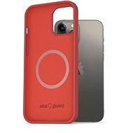 AlzaGuard Silicone Case Compatible with Magsafe for iPhone 13 Pro Max Red - Phone Cover