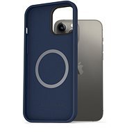 AlzaGuard Silicone Case Compatible with Magsafe iPhone 13 Pro Max kék tok - Telefon tok