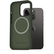 AlzaGuard Silicone Case Compatible with Magsafe for iPhone 14 Pro green - Phone Cover