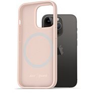 AlzaGuard Silicone Case Compatible with Magsafe iPhone 14 Pro ružový - Kryt na mobil