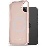 AlzaGuard Silicone Case Compatible with Magsafe for iPhone 16 Plus pink - Phone Cover