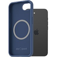 AlzaGuard Silicone Case Compatible with Magsafe for iPhone 16e / 17e blue - Phone Cover