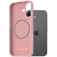 AlzaGuard Silicone Case Compatible with Magsafe for iPhone 17 pink - Phone Cover