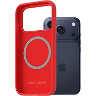 AlzaGuard Silicone Case Compatible with Magsafe for iPhone 17 Pro red - Phone Cover