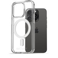 AlzaGuard Crystal Clear Case Compatible with Magsafe for iPhone 15 Pro - Phone Cover