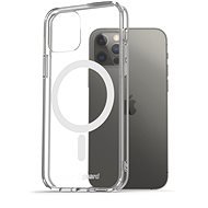 AlzaGuard Crystal Clear TPU Case Compatible with Magsafe iPhone 12 / 12 Pro - Phone Cover