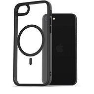 AlzaGuard Clear TPU Case Compatible with Magsafe pro iPhone 7 / 8 / SE 2020 / SE 2022 černé - Phone Cover