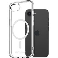 AlzaGuard Crystal Clear TPU Case Compatible with Magsafe for iPhone 16e / 17e - Phone Cover