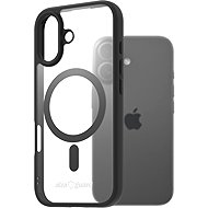AlzaGuard Clear TPU Case Compatible with Magsafe for iPhone 17 - Black - Phone Cover