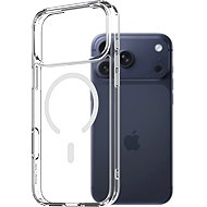 AlzaGuard Crystal Clear TPU Case Compatible with Magsafe for iPhone 17 Pro Max - Phone Cover