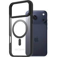 AlzaGuard Clear TPU Case Compatible with Magsafe for iPhone 17 Pro Max - Black - Phone Cover