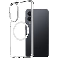 AlzaGuard Crystal Clear TPU Case Compatible with Magsafe for Samsung Galaxy S25 EDGE - Phone Cover