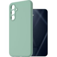 AlzaGuard Premium Silicone Case for Samsung Galaxy A16 light green - Phone Cover
