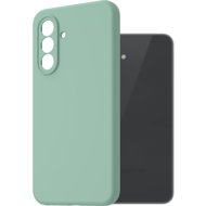 AlzaGuard Premium Silicone Case for Samsung Galaxy A36 light green - Phone Cover
