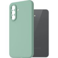 AlzaGuard Premium Silicone Case for Samsung Galaxy A56 light green - Phone Cover