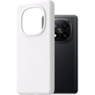 AlzaGuard Premium Silicone Case for Xiaomi Redmi Note 14 Pro+ white - Phone Cover