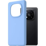 AlzaGuard Premium Silicone Case for Xiaomi Redmi Note 14 Pro+ light blue - Phone Cover