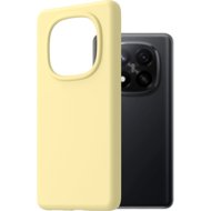 AlzaGuard Premium Silicone Case for Xiaomi Redmi Note 14 Pro+ yellow - Phone Cover
