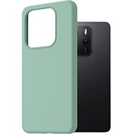 AlzaGuard Premium Silicone Case for Xiaomi Redmi Note 14 4G light green - Phone Cover