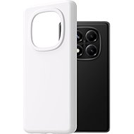 AlzaGuard Premium Silicone Case for Xiaomi Redmi Note 14 Pro 4G white - Phone Cover