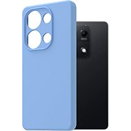 AlzaGuard Premium Silicone Case for Xiaomi Redmi Note 14S light blue - Phone Cover