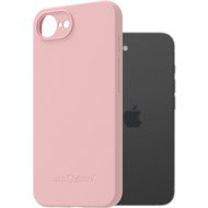 AlzaGuard Matte TPU Case for iPhone 16e / 17e pink - Phone Cover