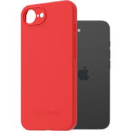 AlzaGuard Matte TPU Case for iPhone 16e / 17e red - Phone Cover