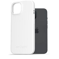AlzaGuard Matte TPU Case for iPhone 15 white - Phone Cover