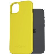 AlzaGuard Matte TPU Case für das iPhone 15 Plus gelb - Handyhülle
