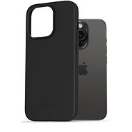 AlzaGuard Matte TPU Case für das iPhone 15 Pro schwarz - Handyhülle