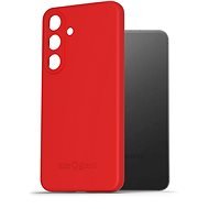 AlzaGuard Matte TPU Case na Samsung Galaxy S24 červený - Kryt na mobil