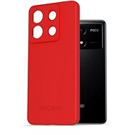 AlzaGuard Matte TPU Case für das Xiaomi Redmi Note 13 Pro 5G / POCO X6 5G rot - Handyhülle