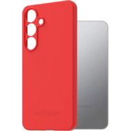 AlzaGuard Matte TPU Case for Samsung Galaxy S25 red - Phone Cover