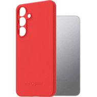 AlzaGuard Matte TPU Case for Samsung Galaxy S25+ red - Phone Cover