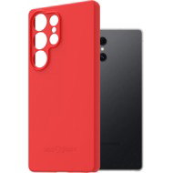 AlzaGuard Matte TPU Case for Samsung Galaxy S25 Ultra Red - Phone Cover