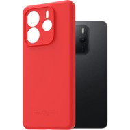 AlzaGuard Matte TPU Case for Xiaomi Redmi Note 14 red - Phone Cover