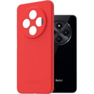 AlzaGuard Matte TPU Case for Xiaomi Redmi 14C / POCO C75 4G / Redmi 14R 5G red - Phone Cover