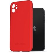AlzaGuard Matte TPU Case für das iPhone 11 rot - Handyhülle