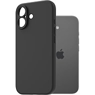 AlzaGuard Matte TPU Case for iPhone 17 black - Phone Cover