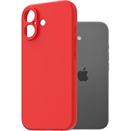 AlzaGuard Matte TPU Case for iPhone 17 red - Phone Cover